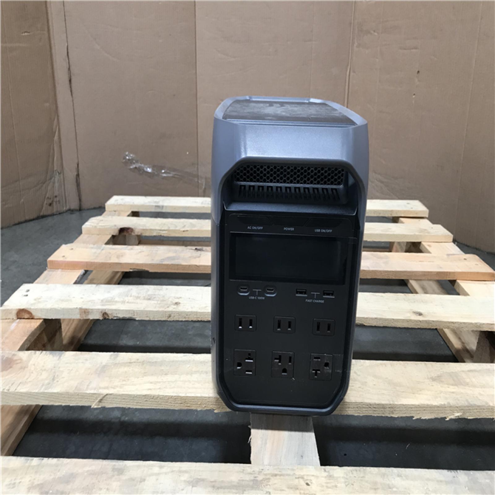 CALIFORNIA AS-IS EcoFlow DELTA 3 Battery Generator 3600W