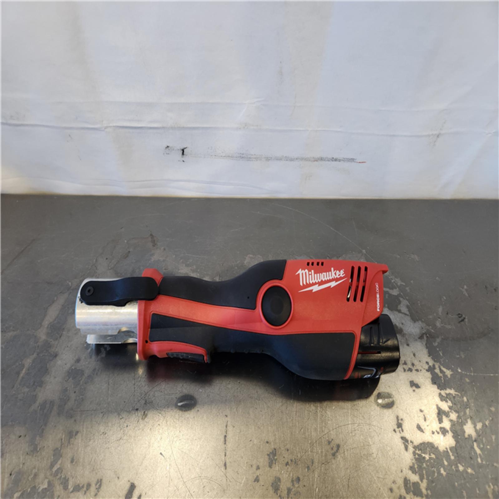 AS-IS- Milwaukee 12-Volt Lithium-Ion Force Logic Cordless Press Tool Kit