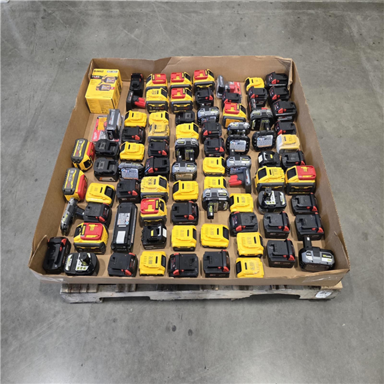 DALLAS LOCATION AS-IS- BATTERY PALLET