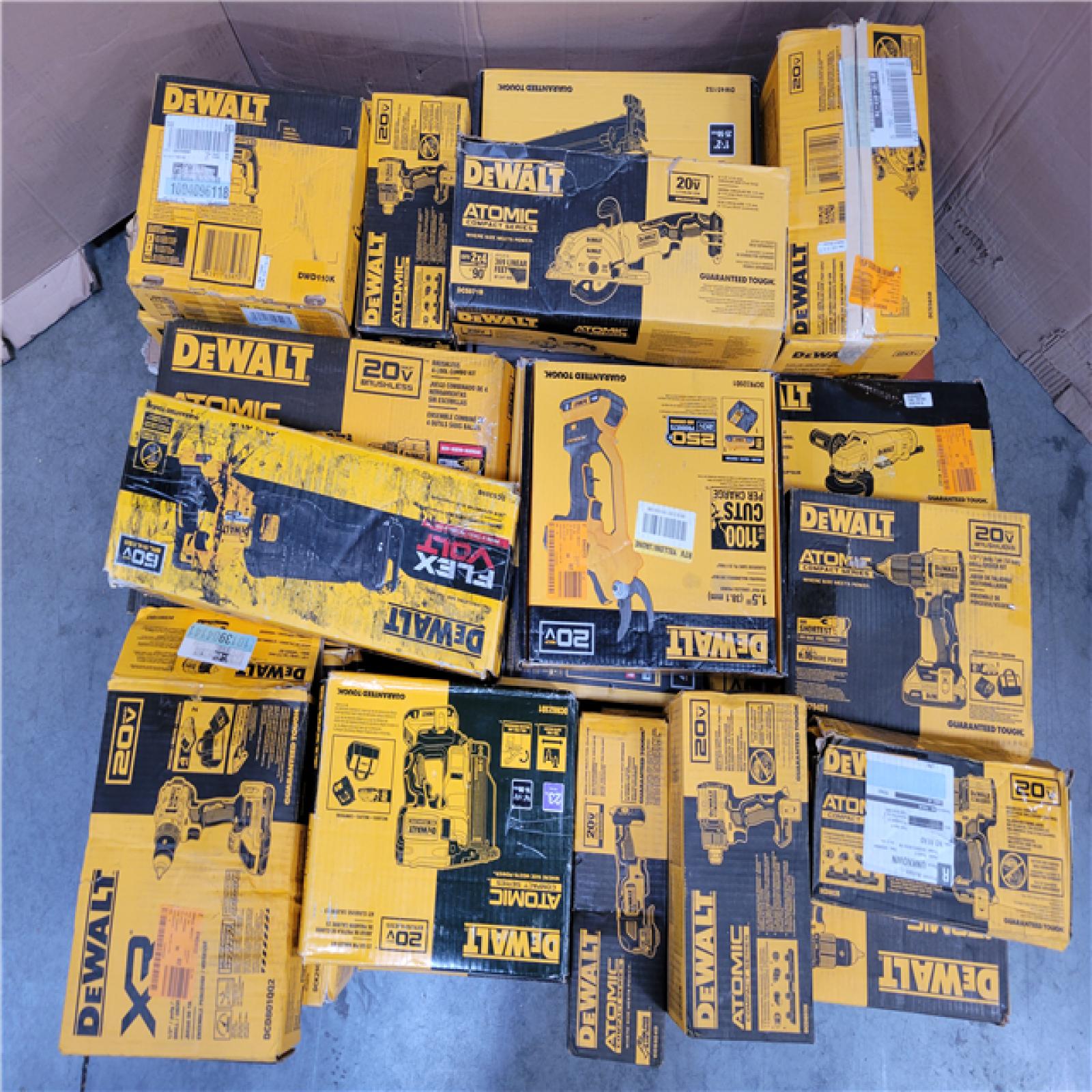 CALIFORNIA AS-IS TOOL PALLET