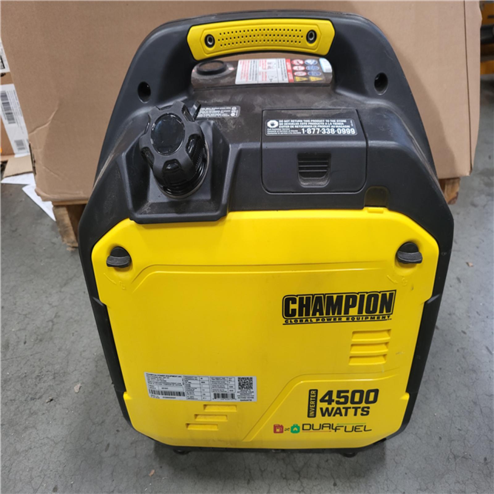 CALIFORNIA AS-IS CHAMPION PORTABLE GENERATOR