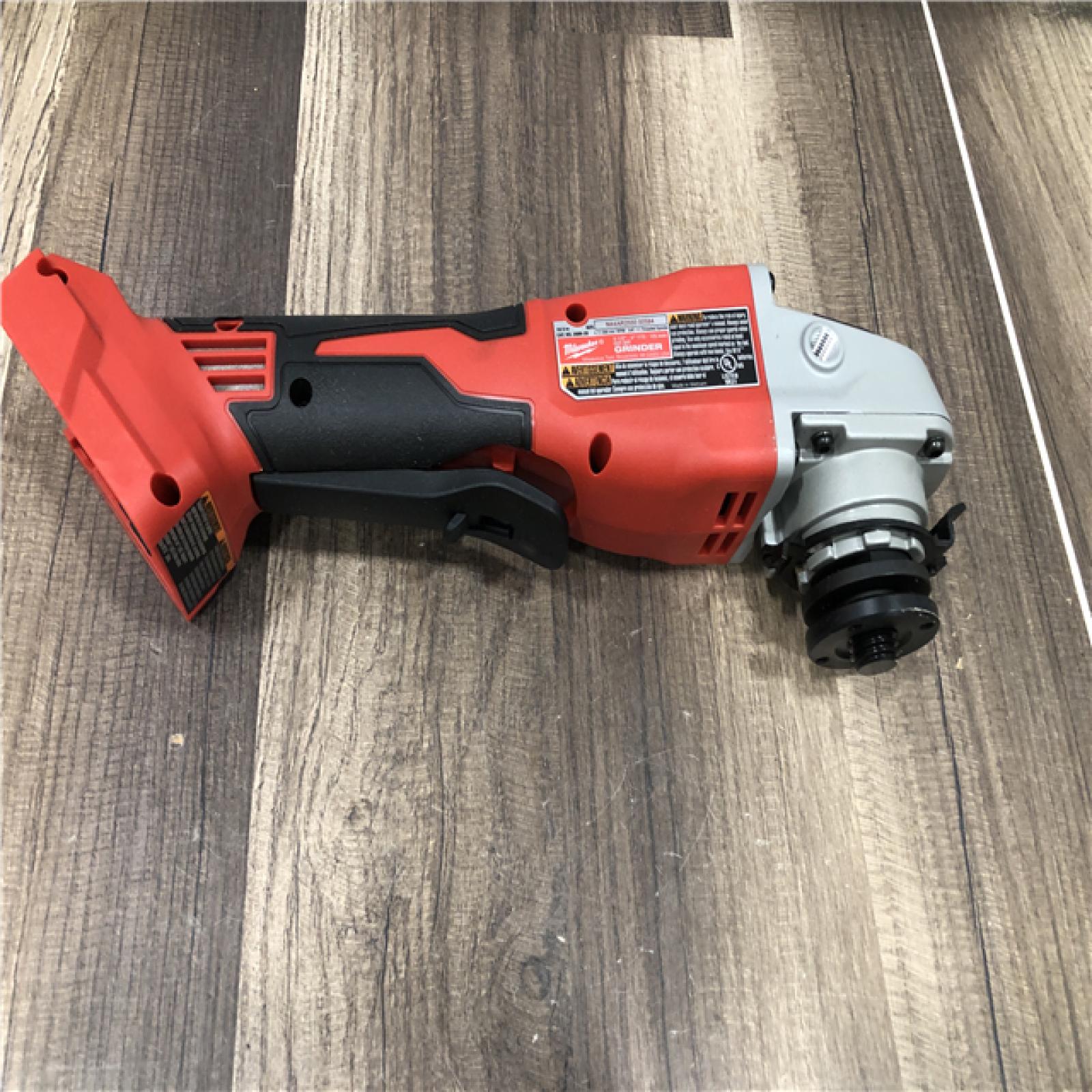 AS-IS Milwaukee 18V Lithium-Ion Brushless Cordless 4-1/2 in./5 in. Grinder w/Paddle Switch (Tool-Only)