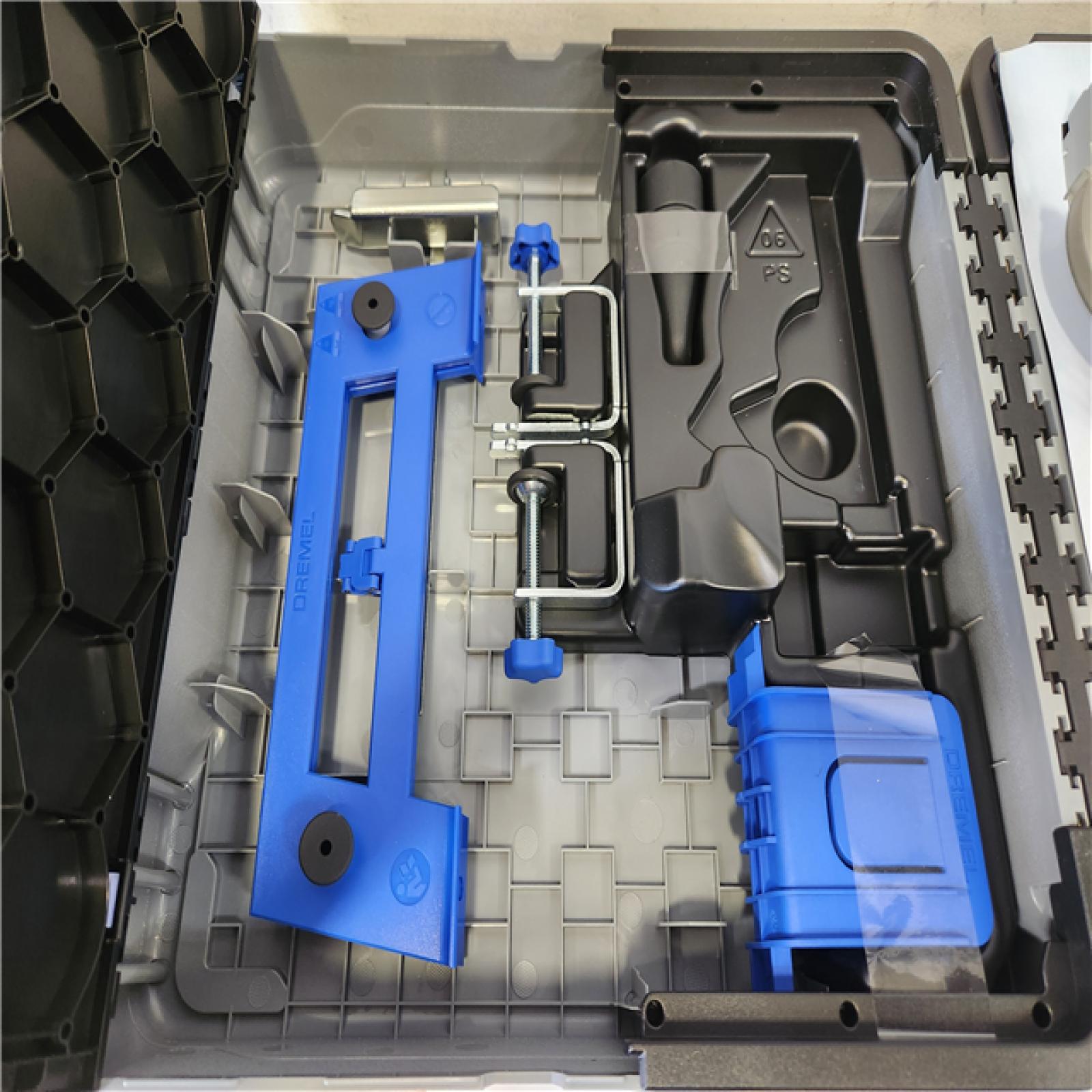Phoenix NEW Dremel Blueprint Portable Saw Station with 12V Brushless Cordless Circular Saw and Multi-Purpose Cutting Case