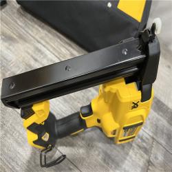 AS-IS DEWALT 20V MAX XR Lithium-Ion Cordless 18-Gauge Narrow Crown Stapler Kit