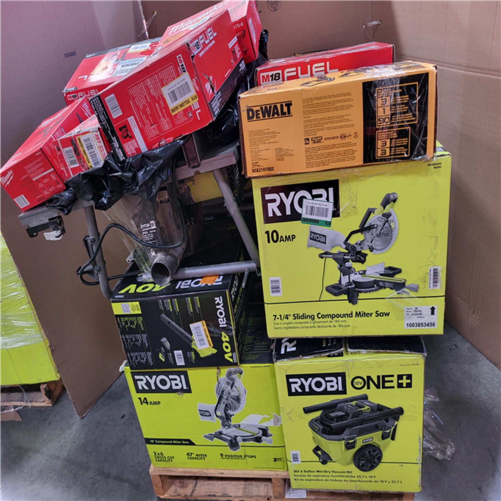 CALIFORNIA AS-IS TOOL PALLET