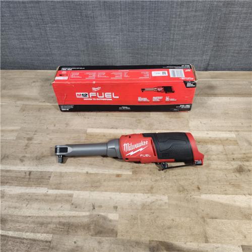 HOUSTON LOCATION - AS-IS Milwaukee 2569-20 12V Cordless 3/8  Extended Reach High Speed Ratchet (Tool Only)