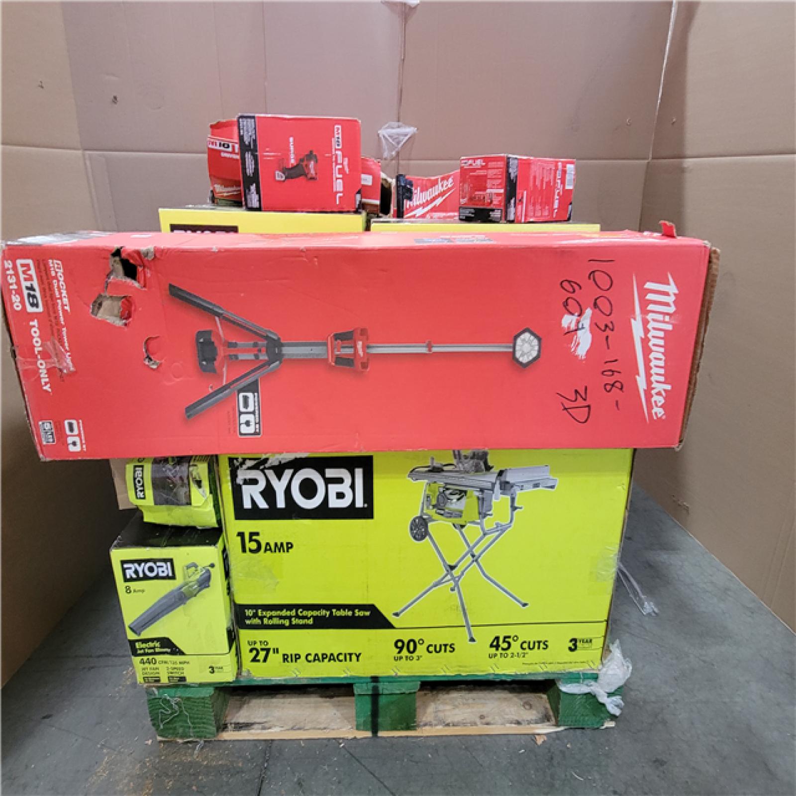 CALIFORNIA AS-IS TOOL PALLET