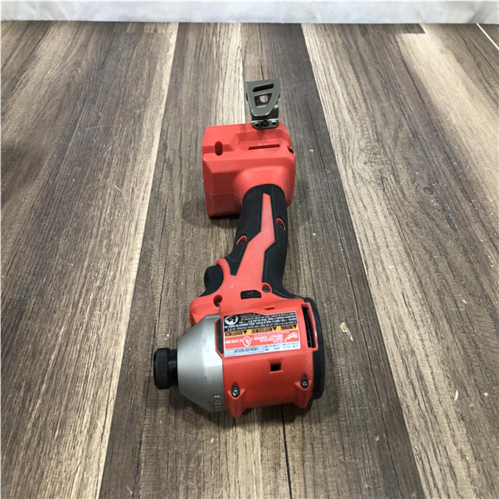 AS-IS Milwaukee 18-Volt Lithium-Ion Compact Brushless Cordless 1/4 in. Impact Driver Kit