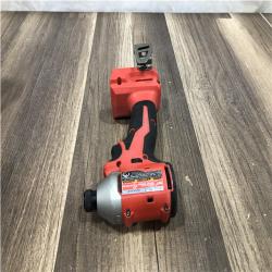 AS-IS Milwaukee 18-Volt Lithium-Ion Compact Brushless Cordless 1/4 in. Impact Driver Kit