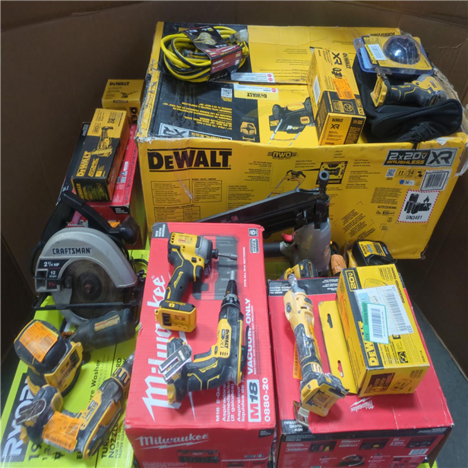 CALIFORNIA AS-IS TOOL PALLET