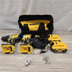 AS-IS DEWALT 20V MAX XR Hammer Drill/ Impact Driver Kit