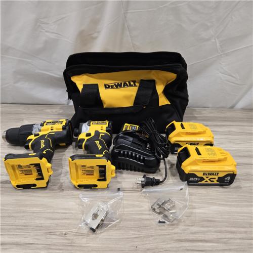 AS-IS DEWALT 20V MAX XR Hammer Drill/ Impact Driver Kit