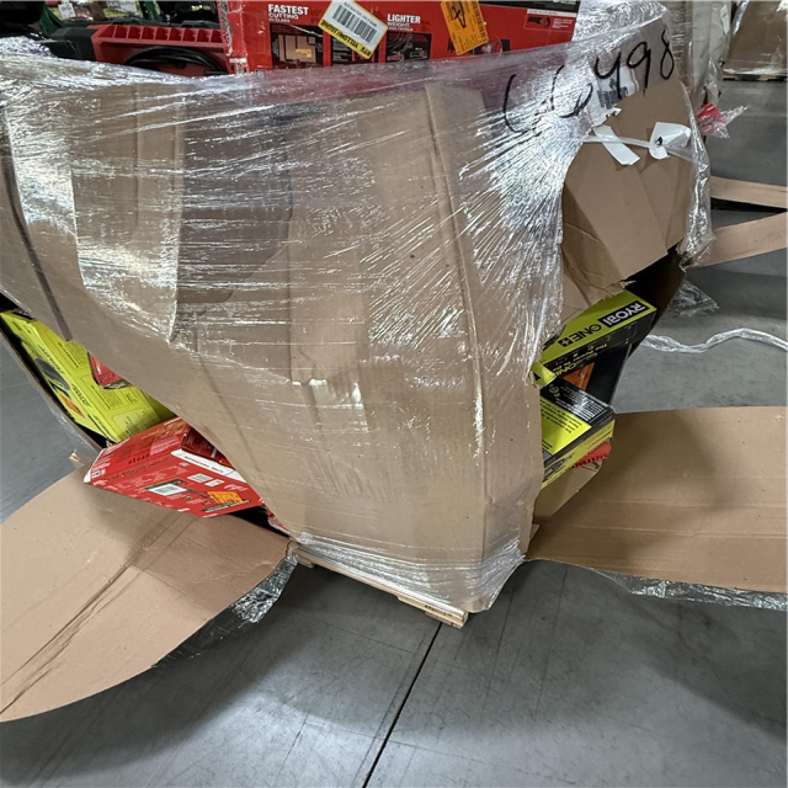 California AS-IS POWER TOOLS Partial Lot (3 Pallets) P-R066498