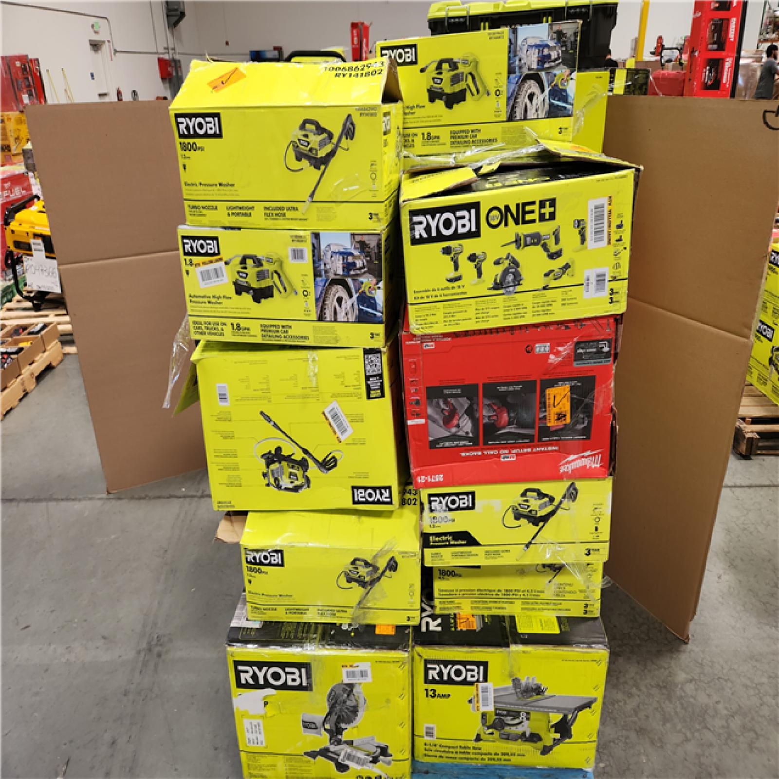 CALIFORNIA  AS-IS TOOL PALLET
