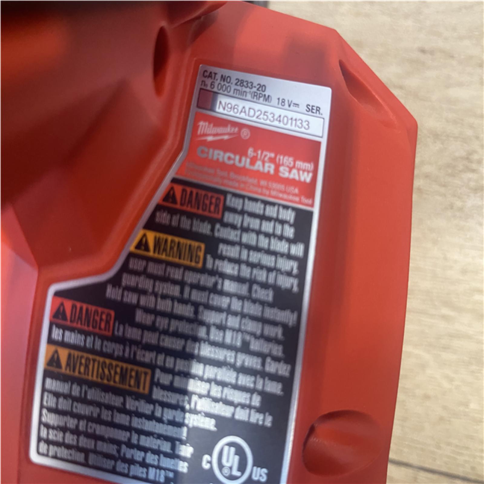 AS-IS Milwaukee M18 FUEL 18V Lithium-Ion Brushless Cordless 5-Tool Combo Kit with Two 5.0 Ah Batteries  1 Charger 1 Tool Bag