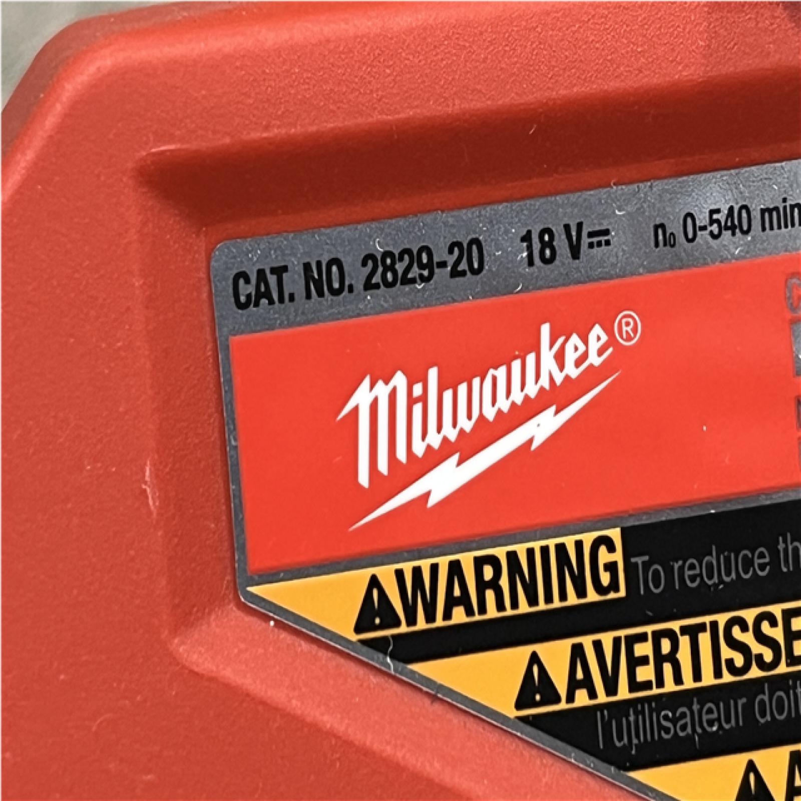 AS-IS Milwaukee FUEL 18V Lithium-Ion Brushless Cordless Compact Bandsaw (Tool-Only)