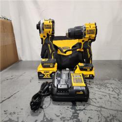 AS-IS- DeWalt 2-Tool Combo Kit W/ (2) BATTERY & CHARGER