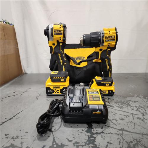 AS-IS- DeWalt 2-Tool Combo Kit W/ (2) BATTERY & CHARGER