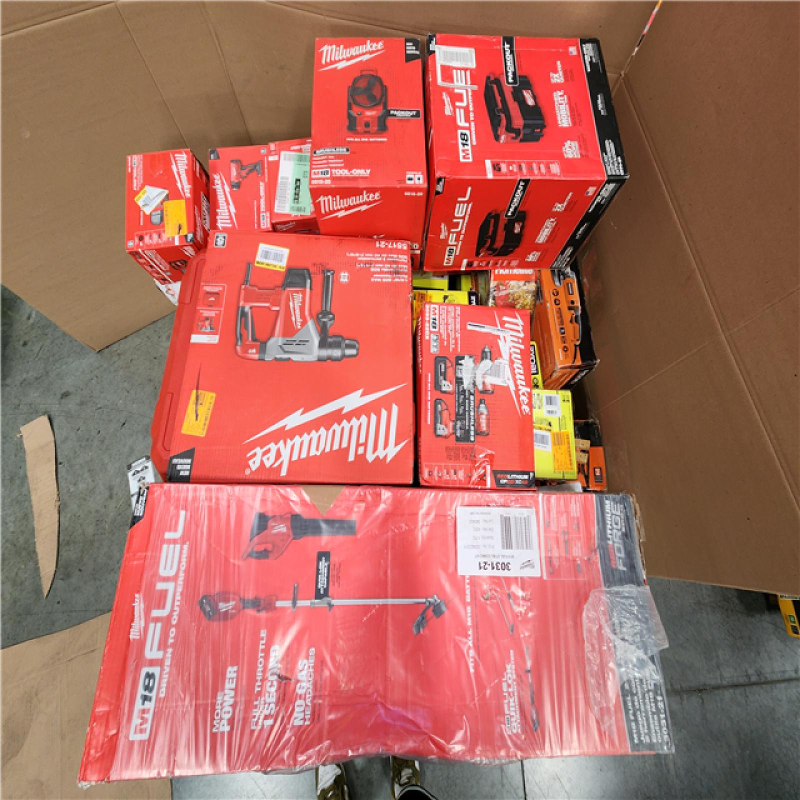 CALIFORNIA AS -IS  TOOL PALLET