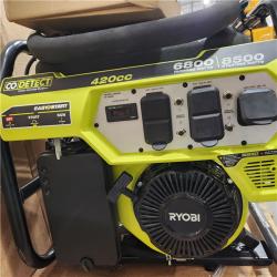 Dallas Location - As-Is RYOBI 6500-Watt Gasoline Powered Portable Generator ...