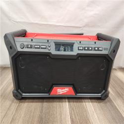 AS-IS- Milwaukee M18 18V Lithium-Ion Cordless Jobsite Radio