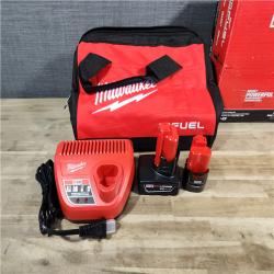 HOUSTON LOCATION - AS-IS (APPEARS LIKE NEW) Milwaukee 3497-22 12V Brushless Hammer Drill and Impact Driver Combo Kit
