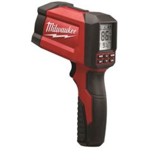 NEW - Milwaukee Lithium-Ion Laser Temperature Gun Infrared 12:1 Thermometer (NIST) (Tool-Only)