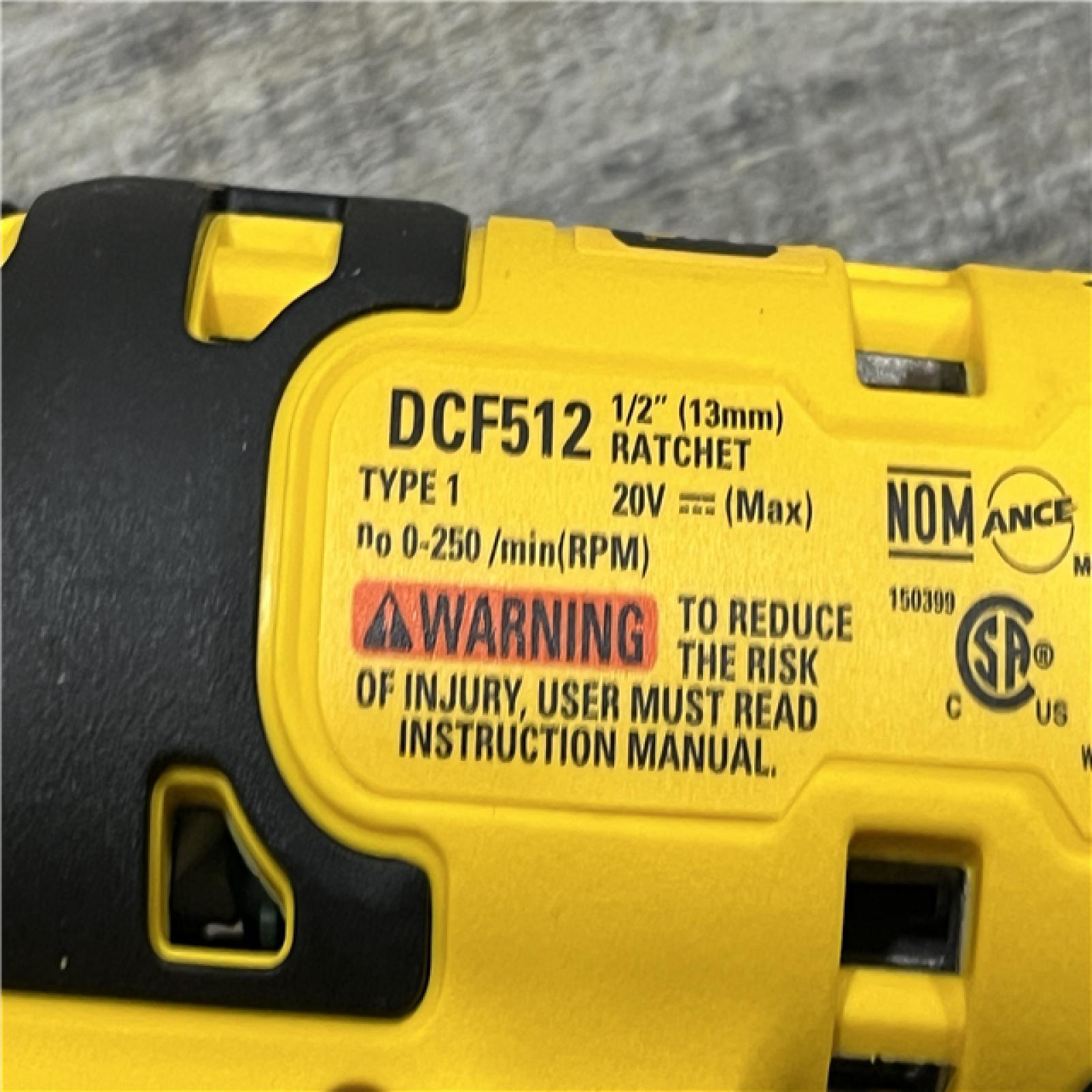 AS-IS DEWALT ATOMIC 20V MAX Cordless 1/2 in. Ratchet (Tool Only)
