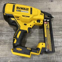 AS-IS DEWALT 20V MAX XR Lithium-Ion Cordless 18-Gauge Narrow Crown Stapler Kit