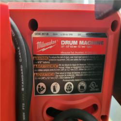 California AS-IS Milwaukee Drum Machine  Includes (1) Battery & Charger