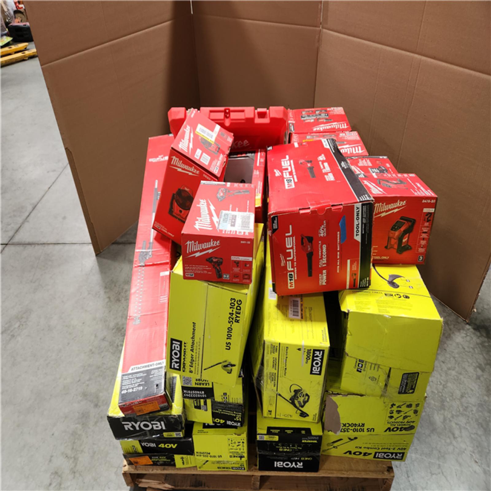 CALIFORNIA AS -IS  TOOL PALLET