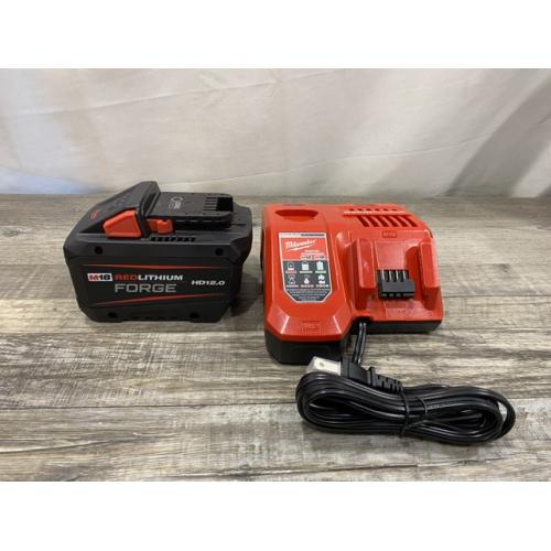 AS-IS Milwaukee 18-Volt Lithium-Ion REDLITHIUM FORGE Starter Kit