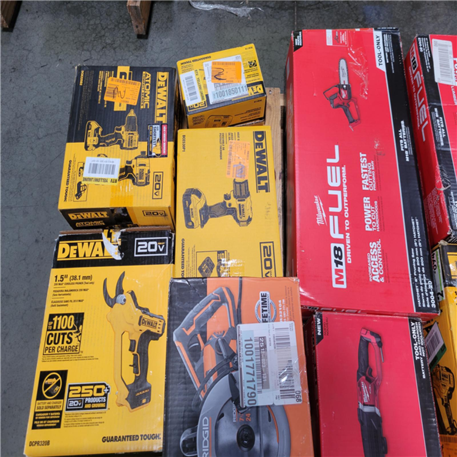 CALIFORNIA AS-IS TOOL PALLET