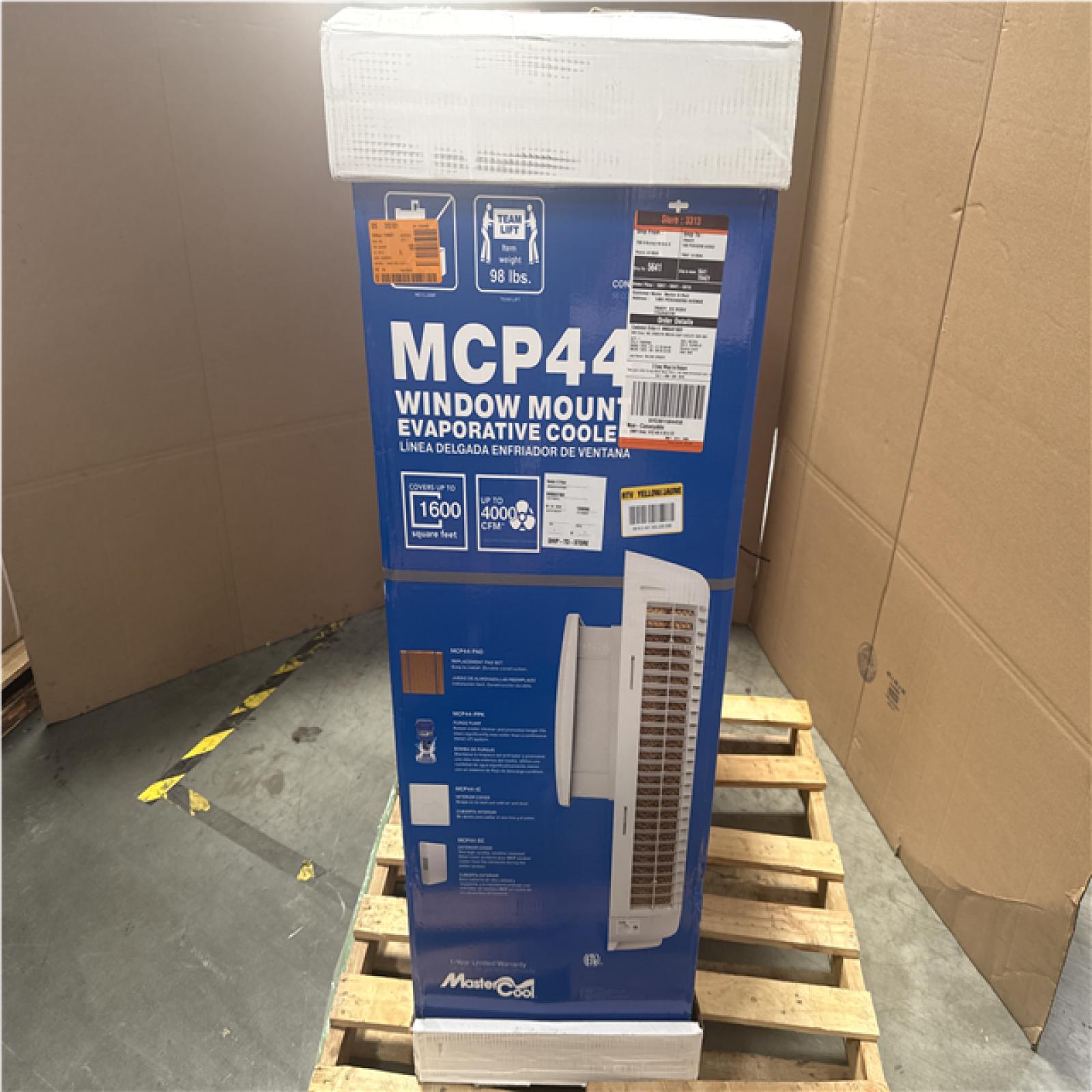 California As-Is MCP44 Window Mount Evaporative Cooler