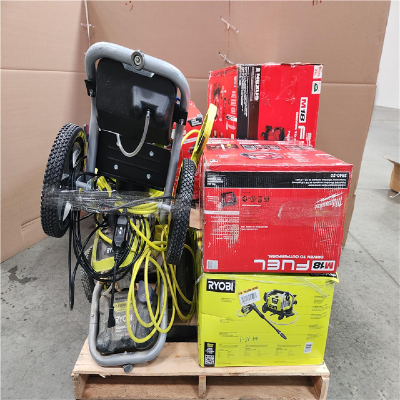 CALIFORNIA AS-IS TOOL PALLET