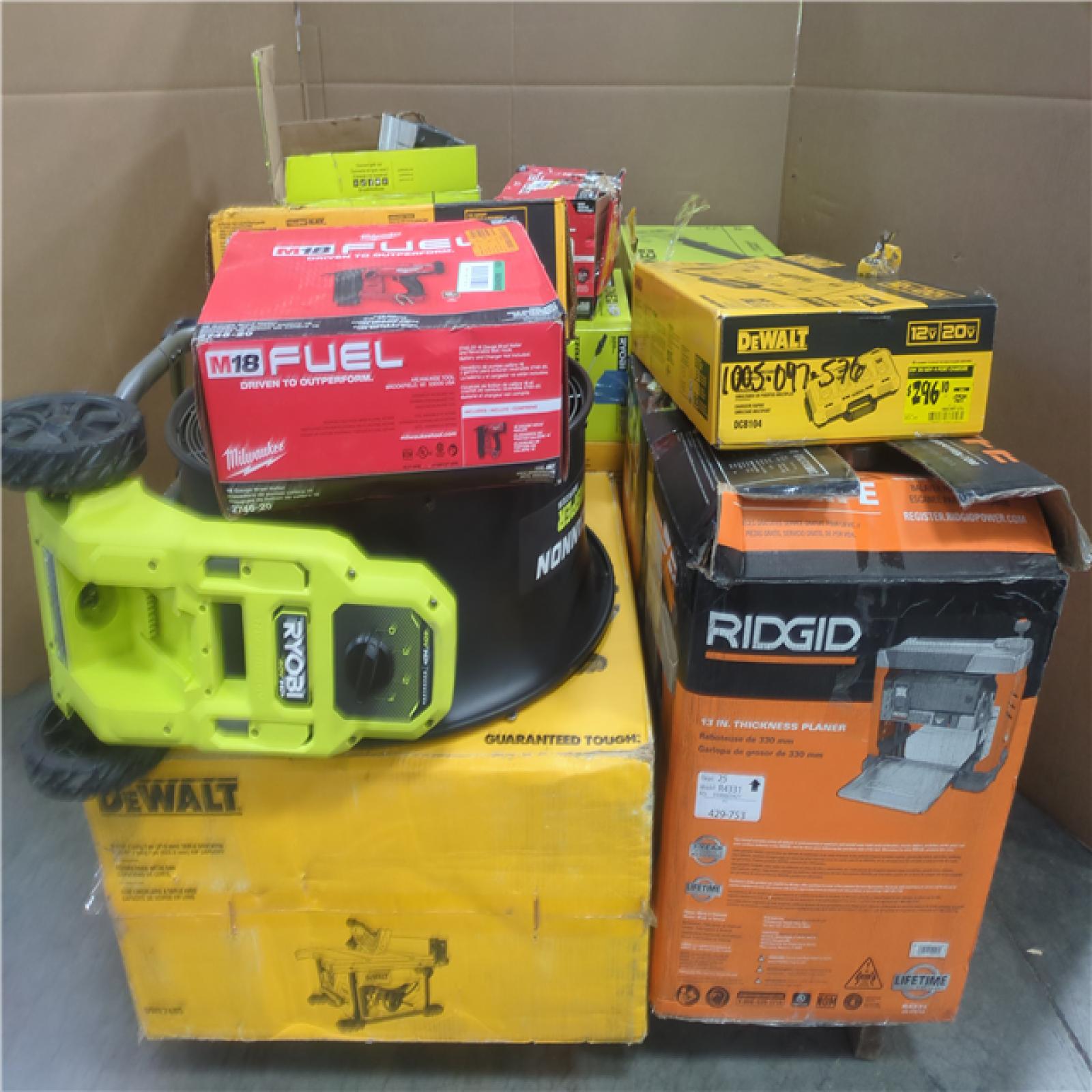 CALIFORNIA AS-IS TOOL PALLET