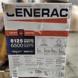 Dallas Location - As-Is Generac 8125/6500-Watt-Electric Gasoline/Propane-Portable Generator