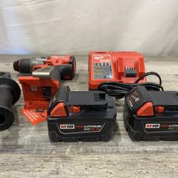 AS-IS Milwaukee FUEL 18V Lithium-Ion Brushless Cordless 1/2 in. Hammer Drill Driver Kit