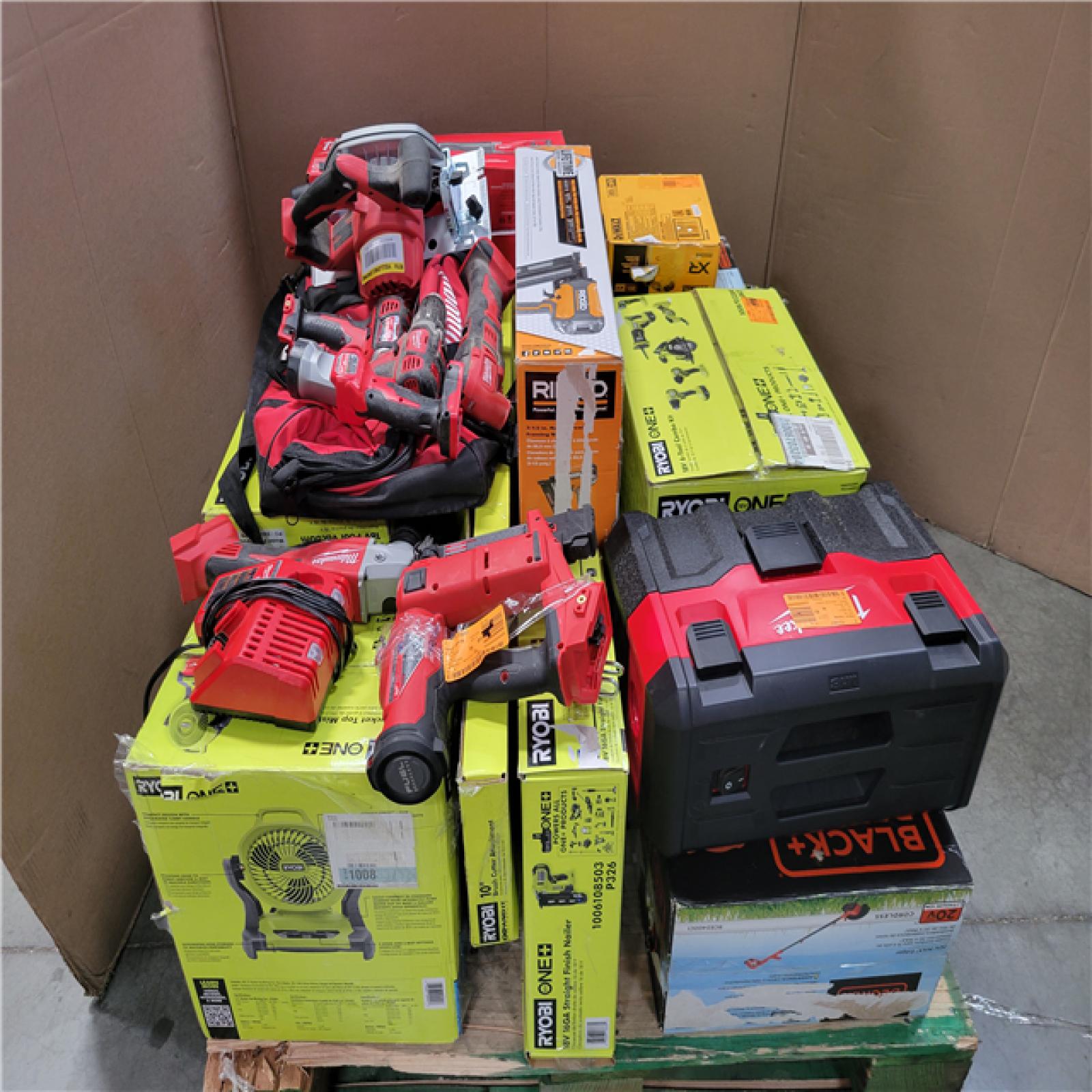 CALIFORNIA AS-IS TOOL PALLET