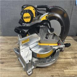 Houston Location AS-IS DeWalt 15 Amp Corded 12 in. Compound Double Bevel Miter Saw