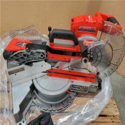 CALIFORNIA AS-IS MILWAUKEE 10 DUAL BEVEL SLIDING COMPOUND MITER SAW