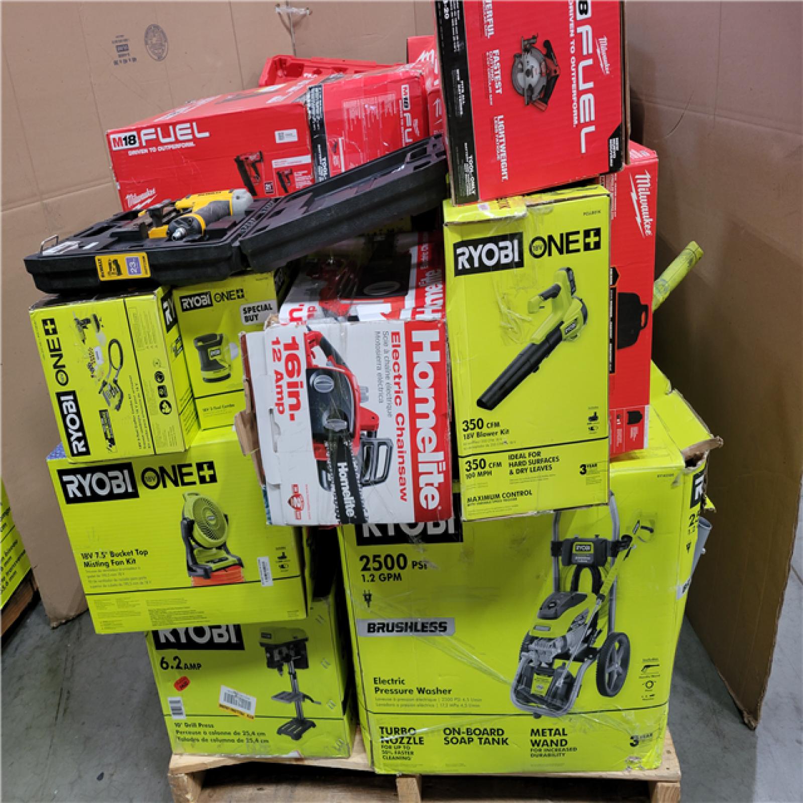 CALIFORNIA AS-IS TOOL PALLET