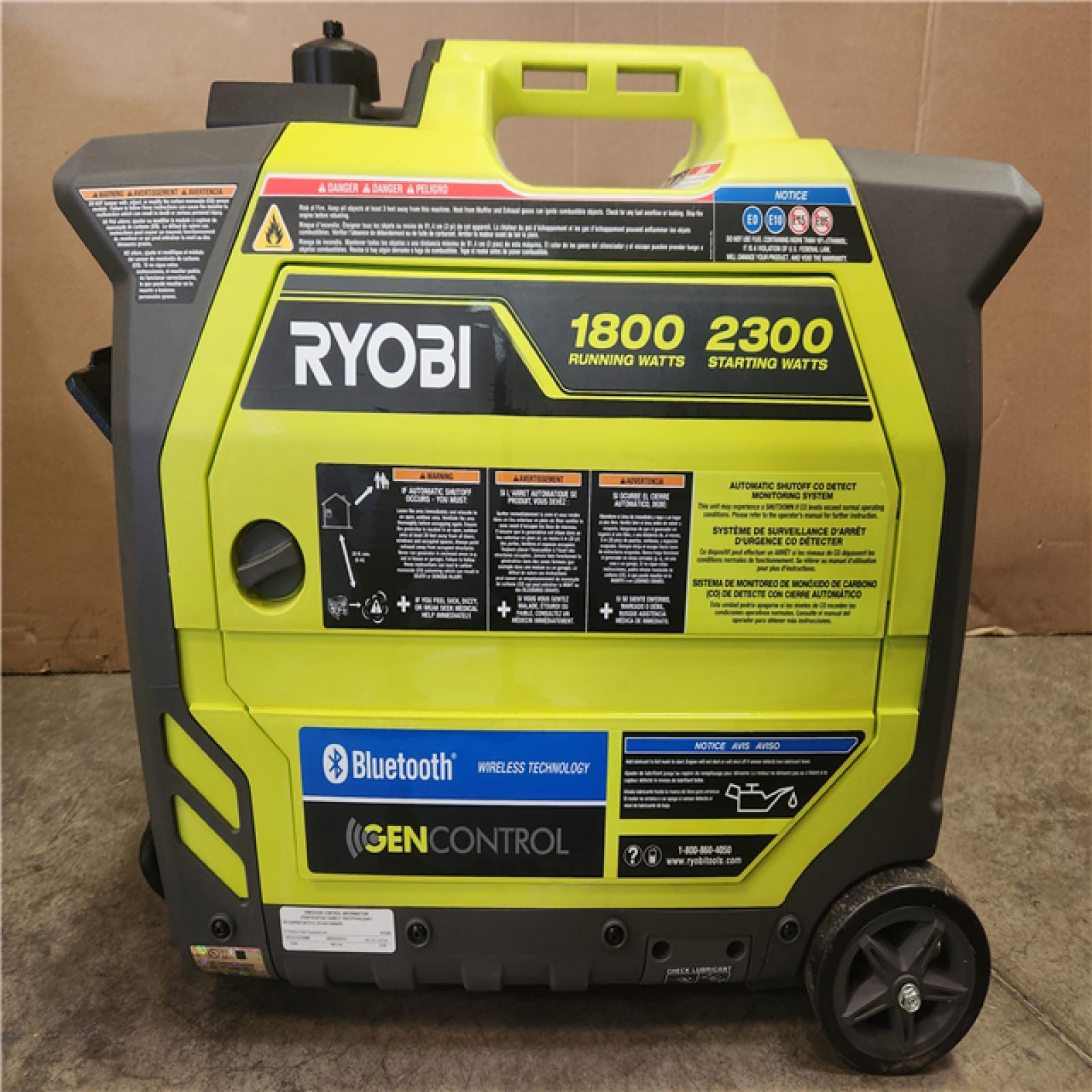 Phoenix NEW RYOBI 2 300-Watt Recoil Start Bluetooth Super Quiet Gasoline Powered Digital Inverter Generator with CO Shutdown Sensor