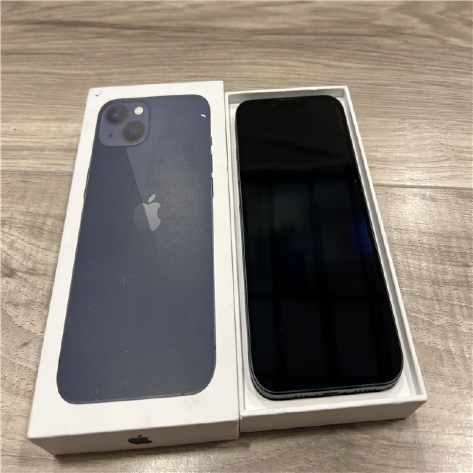 AS-IS Apple iPhone 13 128GB in Midnight