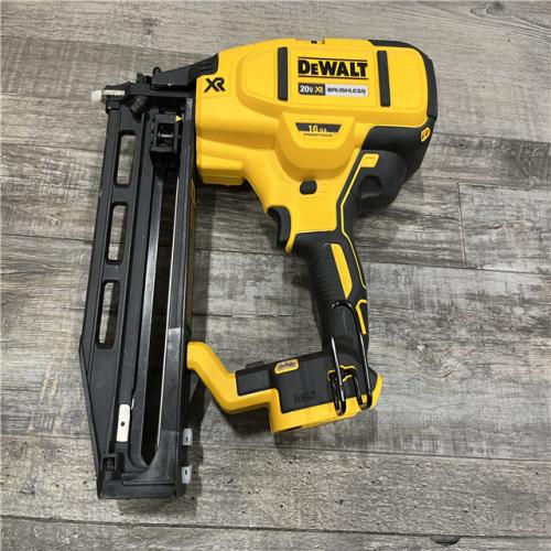 AS-IS DEWALT 20V MAX XR 16-Gauge Lithium-Ion Cordless Finish Nailer (Tool Only)