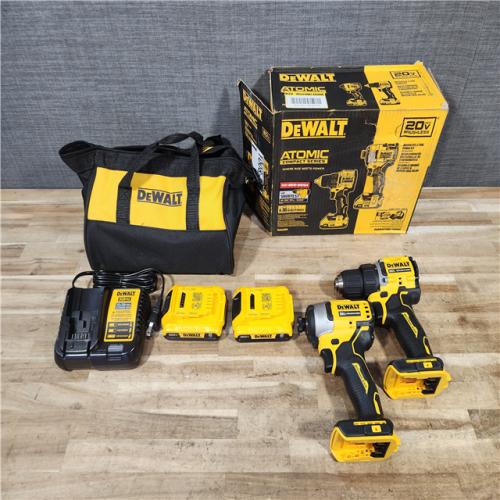 HOUSTON LOCATION - AS - IS DEWALT ATOMIC 20-Volt MAX Lithium-Ion Cordless Combo Kit