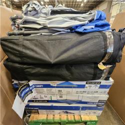Phoenix AS-IS MIXED  Everbilt Instant Shade Canopy Pop Up Tent Pallet of 22