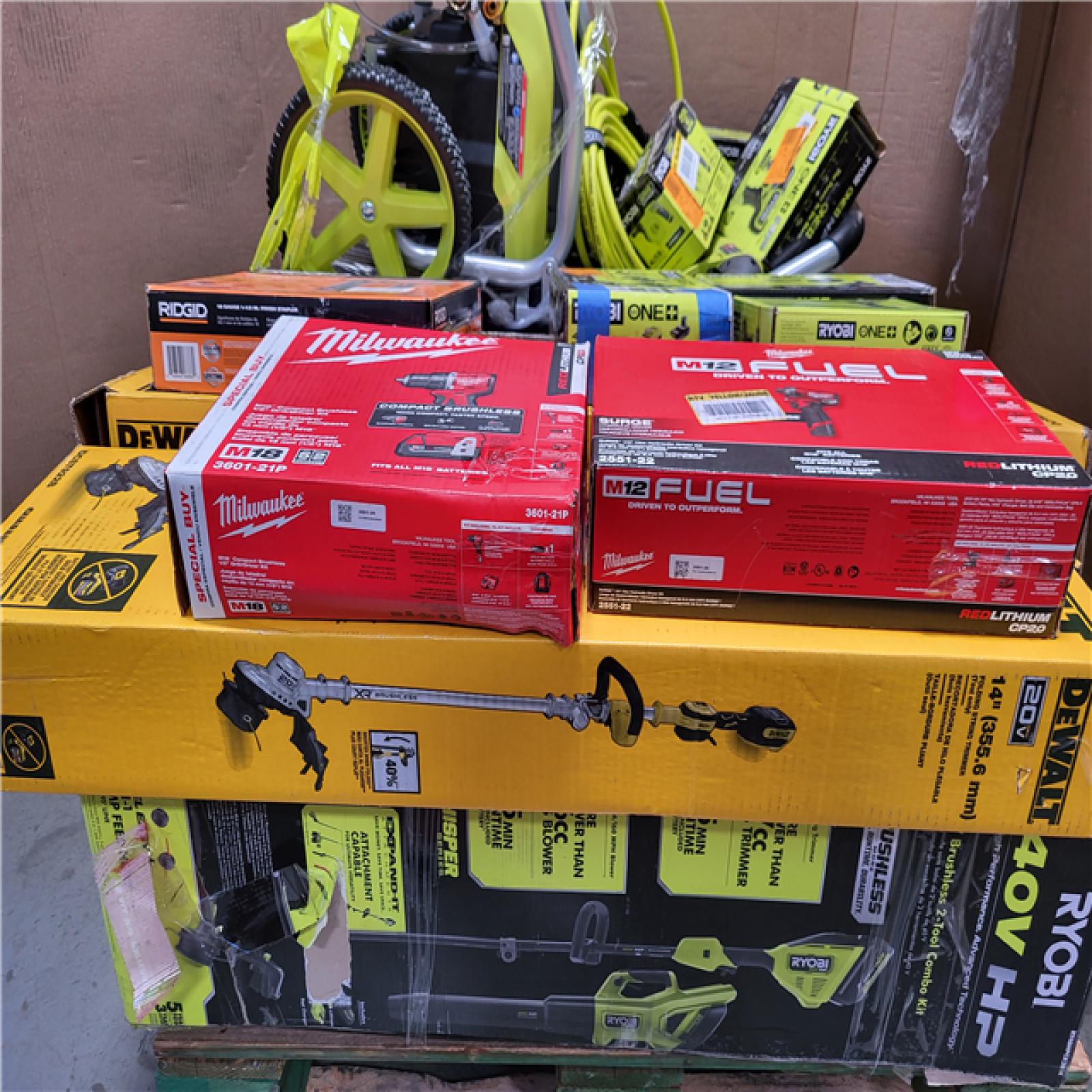 CALIFORNIA AS-IS TOOL PALLET