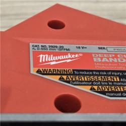 AS-IS Milwaukee M18 FUEL Cordless Deep Cut Band Saw (Tool-Only)