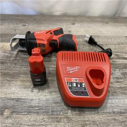 AS-IS Milwaukee 12V Lithium-Ion HACKZALL Cordless Reciprocating Saw Kit